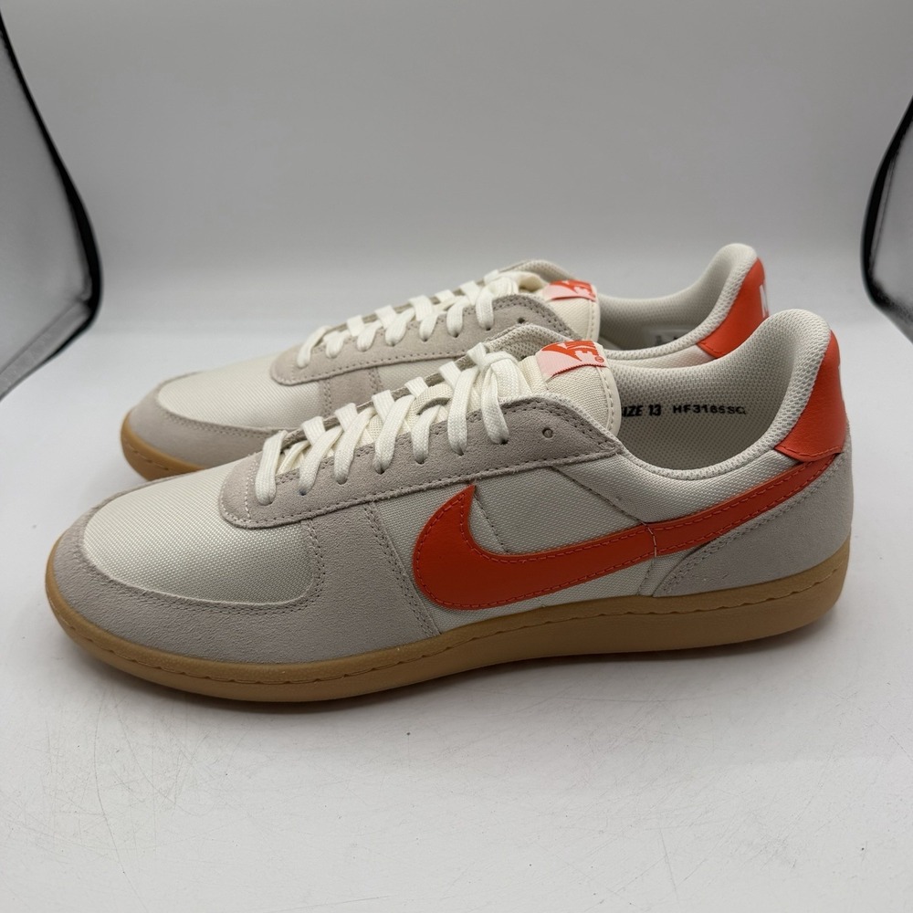 Nike Field General Shoes Mens 8 Womens 9.5 Pale Ivory/Safety Orange HF3165-105‎ - Picture 6 of 11